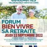 AFFICHE FORUM BIEN VIVRE SA RETRAITE CANNES 1006 2022 V2