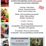 Affiche Foires 2021