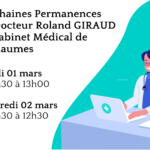 Prochaine Permanence