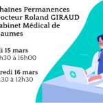 Prochaine Permanence