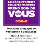 Prochaine Campagne De De Vaccination à Guillaumes