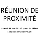 RÉUNION DE PROXIMITÉ