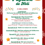 Programme De Noel Guillaumes 2024