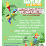 24 05 Affiche Guillaumes Fête De La Nature