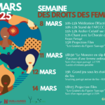 Affiche Semaine Droits Des Femmes