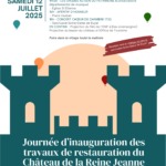 12 07 25 Affiche Inauguration Travaux Chateau