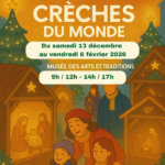 Affiche Exposition Crêches De Noel 2025