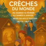 Affiche Exposition Crêches De Noel 2025