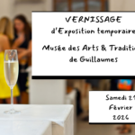 Template Vernissage D’Exposition Musée Des Arts & Traditions