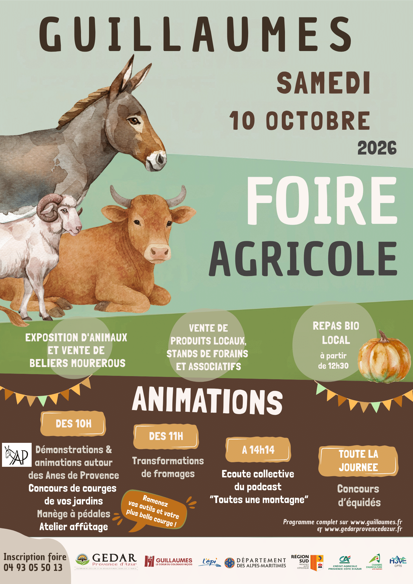Affiche foire OCTOBRE 2026